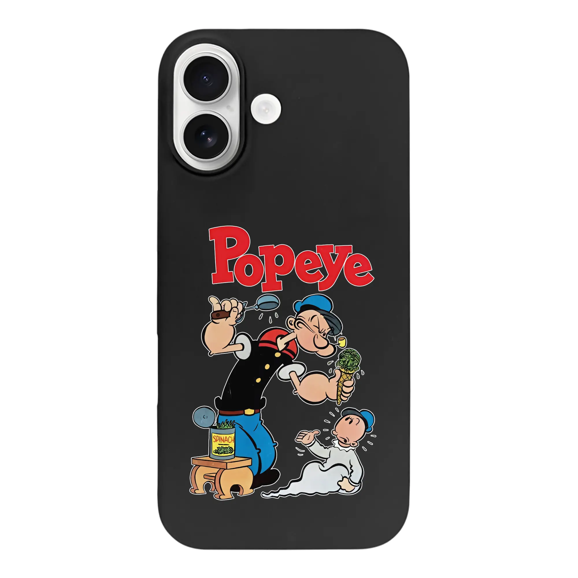 ポパイ グッズ ポパイ - iPhone 17 シリーズ シリコンケース 薄型 耐衝撃 指紋防止 ソフトタッチカバー 精密フィット 傷防止 保護ケース iPhone 17/17 Air/17 Pro/17 Pro Max 対応